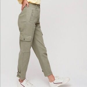 ARITZIA Wilfred Free MODERN Grey/tan CARGO PANT 4
